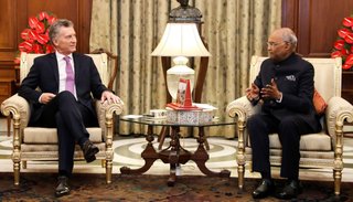 Argentina firmó diez acuerdos de cooperación con India