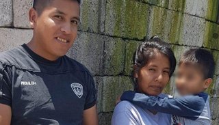 Policías salvaron la vida a un niño de cinco años