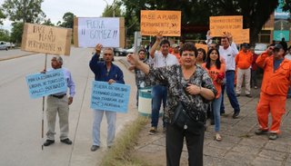Los trabajadores piden mejoras para los precarizados