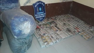 Decomisaron más de cien kilos de hojas de coca en Rivadavia Banda Sur