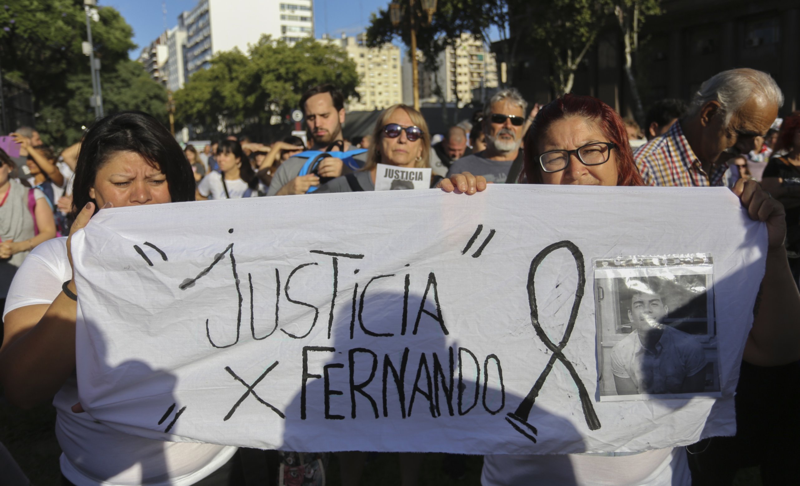 Escuchá el desgarrador discurso de la madre de Fernando ...