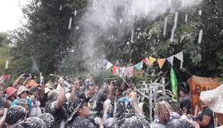 Córdoba también se vistió de diablo con el Carnaval jujeño