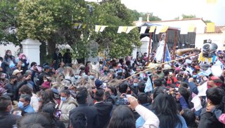 Convocante procesión de la Candelaria