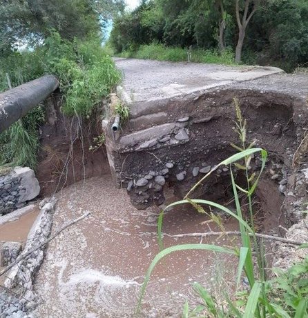 De terror: la tormenta "Mandinga" llegó con vientos huracanados que azotaron al Valle de Lerma