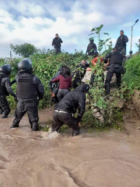 Una pareja que robaba 4X4 fue detenida tras una cinematográfica persecución