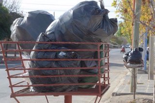 Recolección de residuo por paro de camioneros
