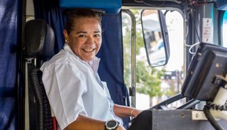 Ya hay unas cien choferes de colectivos en la ciudad de Salta