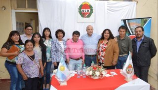 Asumieron autoridades de la UCR fronteriza
