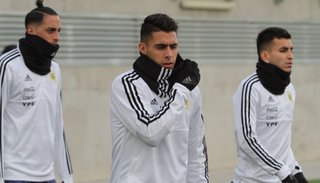 Con la ausencia de Messi, la Selección entrenó en la casa de Ronaldo