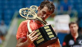 La emoción de Guido Pella por su primer título