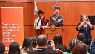 Presentaron la Tecnicatura en Interpretación de Lengua de Señas, modelo único en el país