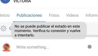 Usuarios reportan nuevas fallas de Facebook