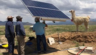 Instalaron 22 bombas solares de agua en la Puna