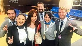 Cristina Kirchner ya está en Cuba para cuidar de la salud de su hija