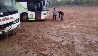 Ruta 13: un tramo de 40 km es una trampa jabonosa