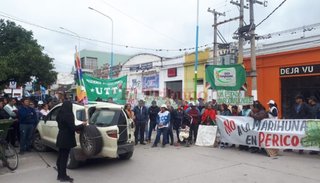 Productores de finca El Pongo movilizaron contra la producción de cannabis medicinal