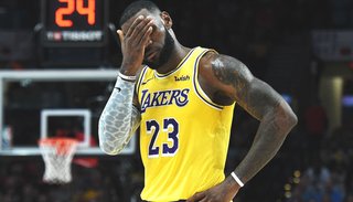 LeBron James y los Lakers, afuera de los play-offs