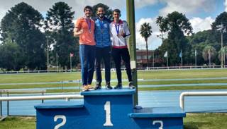 Díaz y Guerrero, en el podio del Gran Prix Sudamericano
