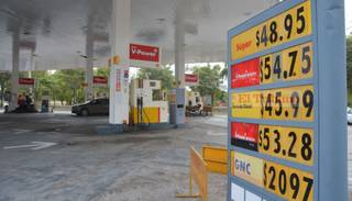 En Jujuy, las naftas premium de Shell 'cerca' de los $55