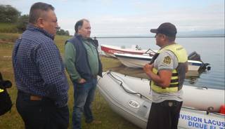 La Policía Lacustre de El Tunal ya cuenta con un nuevo bote
