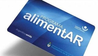 Mañana se cargará la Tarjeta Alimentar