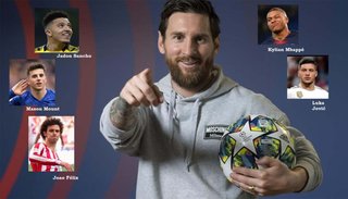 Las 15 promesas del fútbol mundial, según Messi