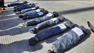 Estela de Carlotto analiza "una presentación judicial por los de las bolsas" en Plaza de Mayo