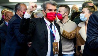 Laporta ganó las elecciones en el Barça y apuesta a la continuidad de Messi
