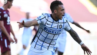 Lautaro Martínez marcó y el Inter sigue líder