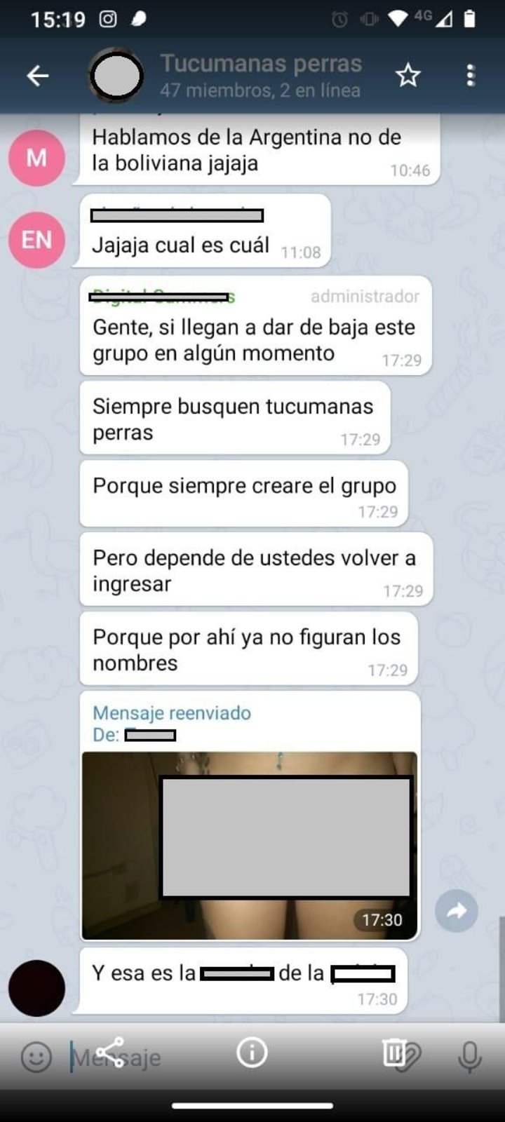 Una Joven Descubrió Un Grupo De Telegram Que Compartió Sus Fotos íntimas Y Los Denunció Video 