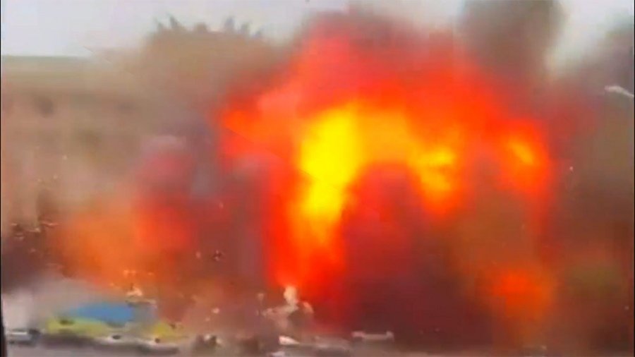VIDEO Imágenes impactantes: Rusia bombardea la sede de gobierno en Jarkov - VIDEO Imágenes impactantes: Rusia bombardea la sede de gobierno en Jarkov