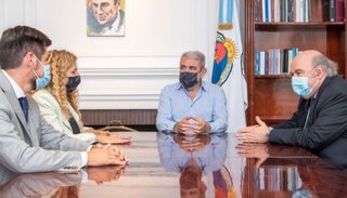 Abel Cornejo le pidió a Aníbal Fernández por más seguridad en la frontera