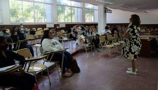 Tras dos años, volvieron las clases presenciales a la UNSa