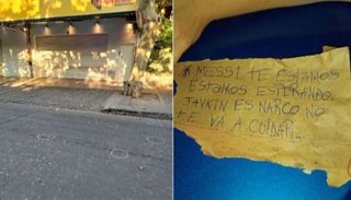 Balean un supermercado de la familia Roccuzzo y amenazan a Lionel Messi