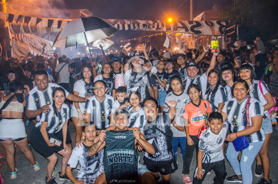 Los hinchas de Central Norte celebraron los 102 años del club