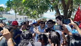 Evo Morales visitó Jujuy y recorrió ferias populares
