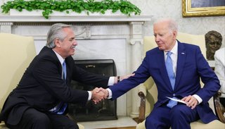 Alberto Fernández agradeció a Biden el respaldo de EEUU por la deuda