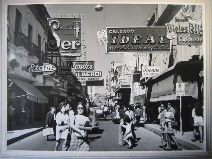 En los 70, la Alberdi se consolidó como centro comercial