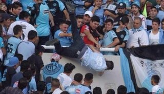 El hincha de Belgrano tiene “muerte cerebral”