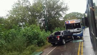 Otro choque frontal sobre la angosta ruta 68