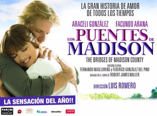 Sube a escena " Los Puentes de Madison" 2 x 1 en entradas