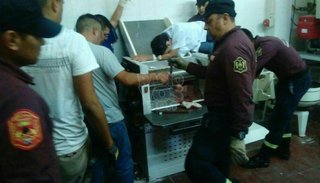 Un alumno de la escuela Castex casi pierde el brazo