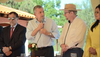 Morales se reunió con autoridades de Tarija a fin de afianzar lazos