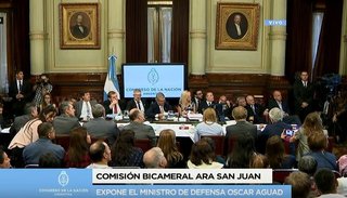 Aguad: "Buscaremos el submarino el tiempo que sea necesario"