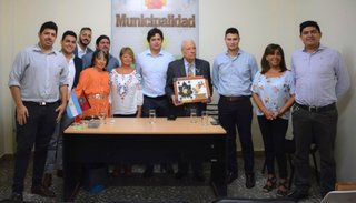 Rotarios tras la concreción de un gran proyecto social