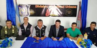 Coordinan acciones conjuntas para combatir el delito en Orán