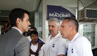 Urtubey visitó la concentración de Juventud horas antes de su histórico partido