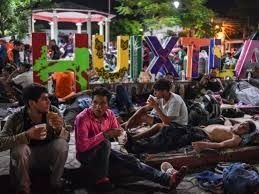 Migrantes ingresaron por la fuerza a México