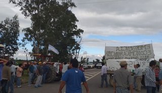 Quinto día de corte por parte de pequeños productores tabacaleros