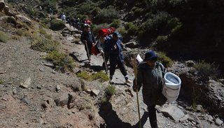 La colaboración del Regimiento de Infantería